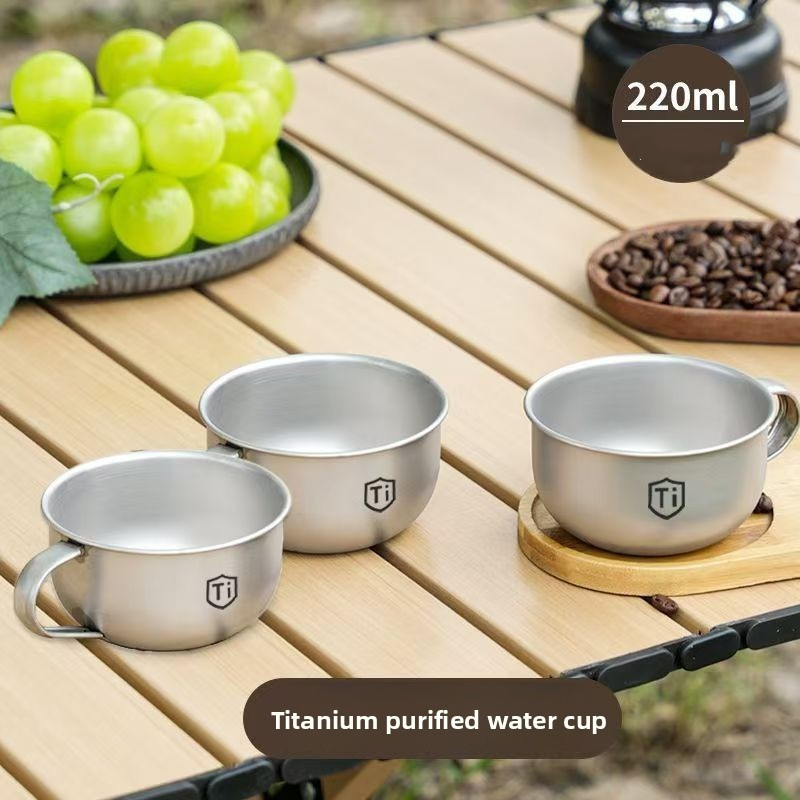 Coffee Equipment For Camping - MINI Camping Water Cup Portable Tea