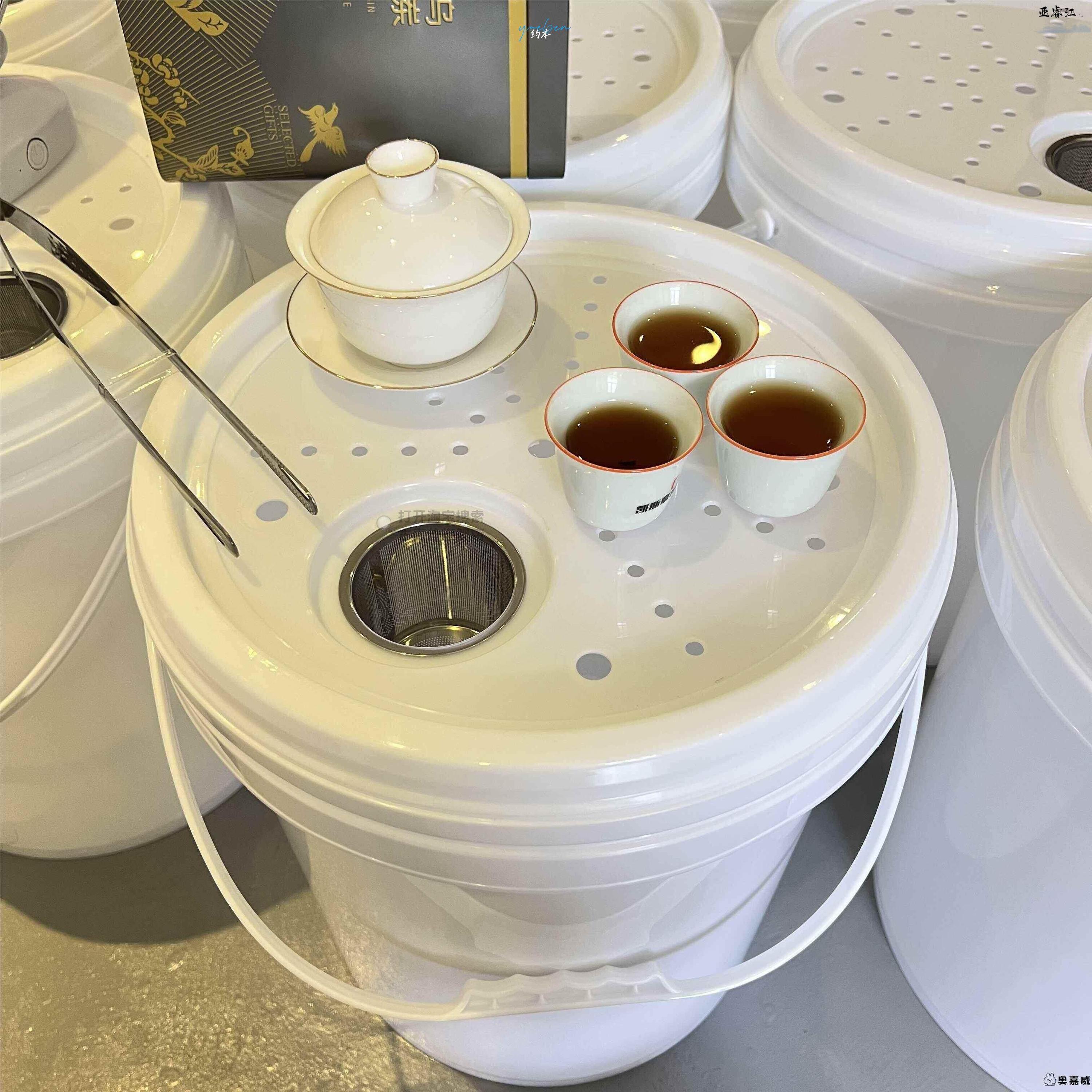 Portable Plastic Tea Bucket Ou - Coffee Without Equipment review and price