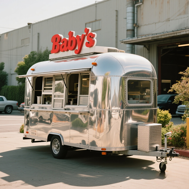 Small Mobile Food Trailer with - Coffee Shop Equipment Setup review and price