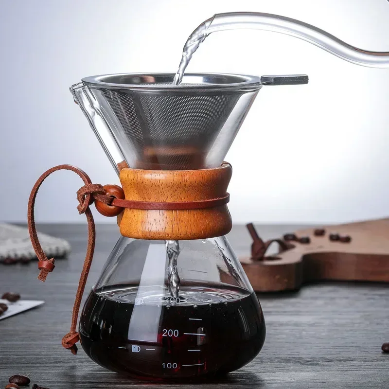 Glass Coffee Kettle with Stain - Coffee Equipment Pour Over review and price