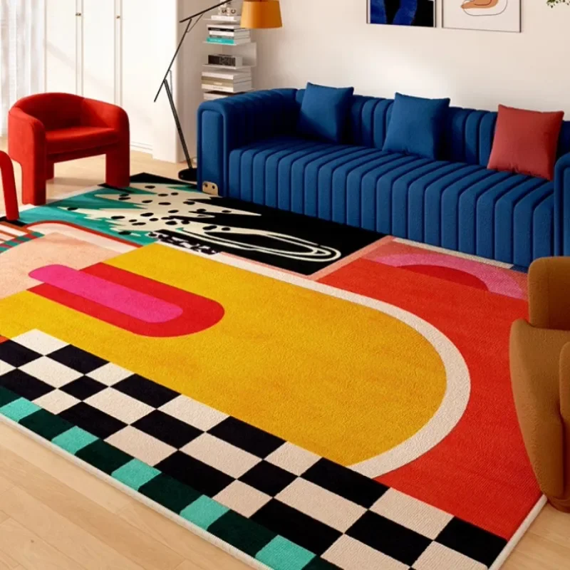 Living Room Carpet Art Irregul - Coffee Equipment At Home review and price