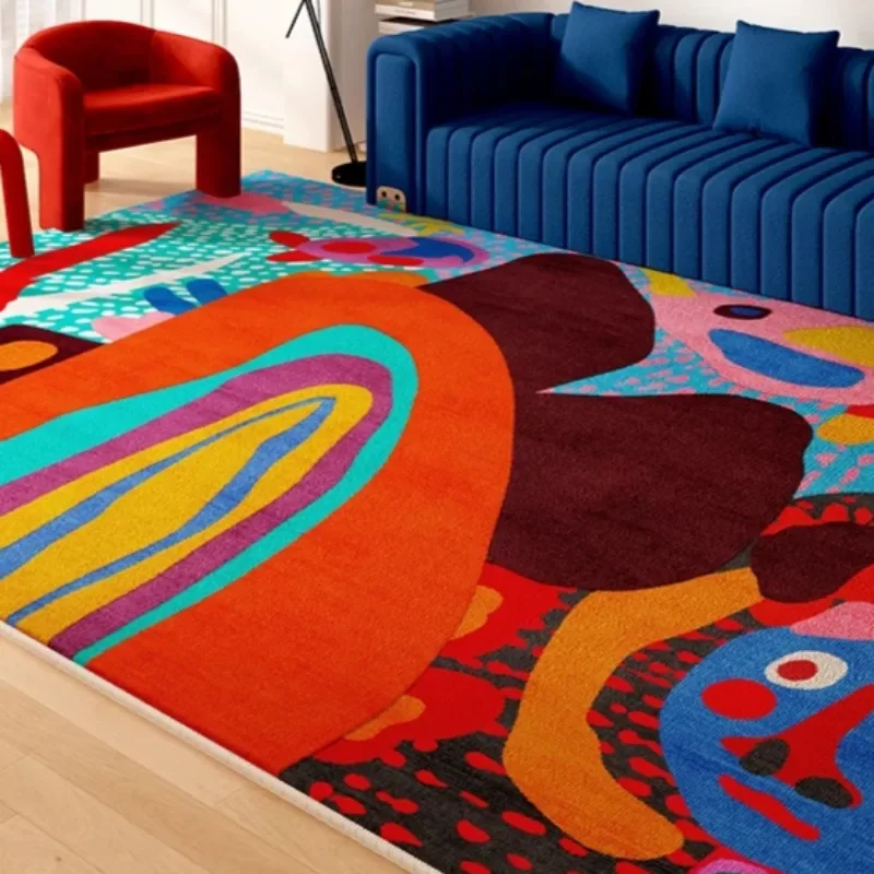 Living Room Carpet Art Irregul - Coffee Equipment At Home review and price