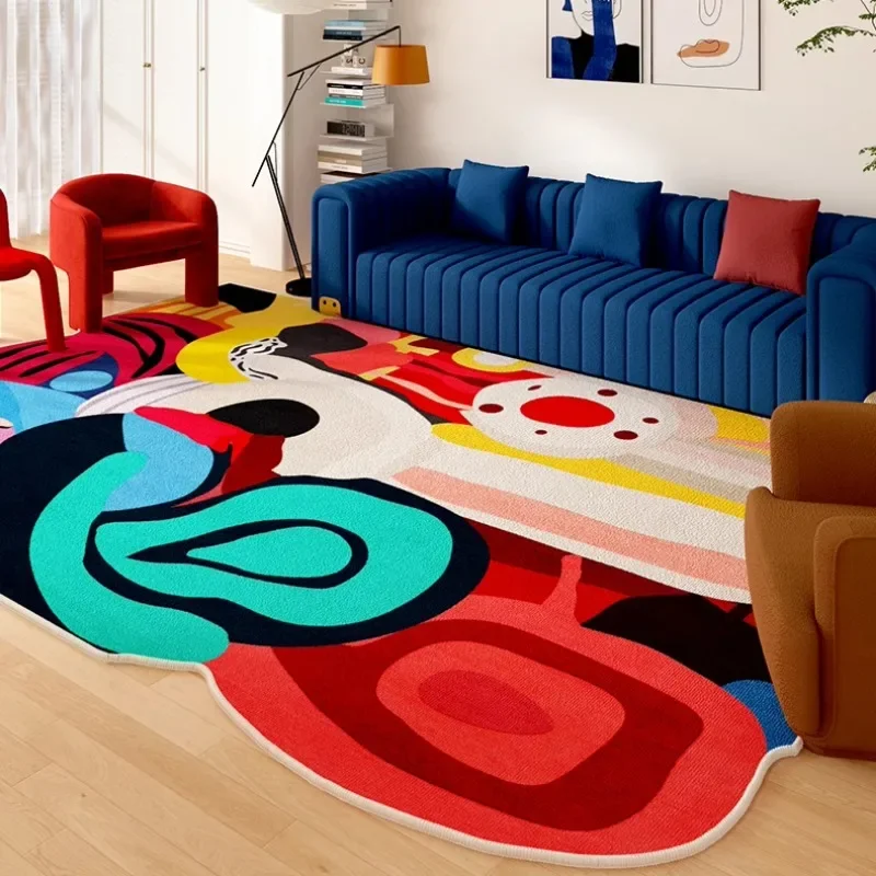 Living Room Carpet Art Irregul - Coffee Equipment At Home review and price