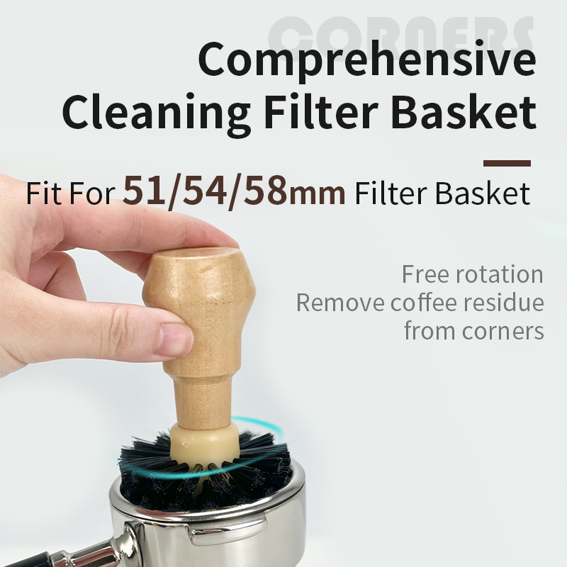 Coffee Brush Cleaner Solid Woo - Coffee Equipment At Home review and price