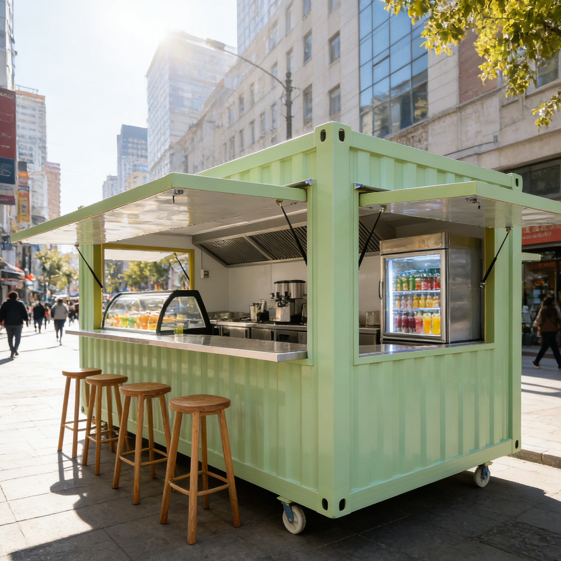Prefabricated Container Restau - Coffee Shop Equipment Setup review and price